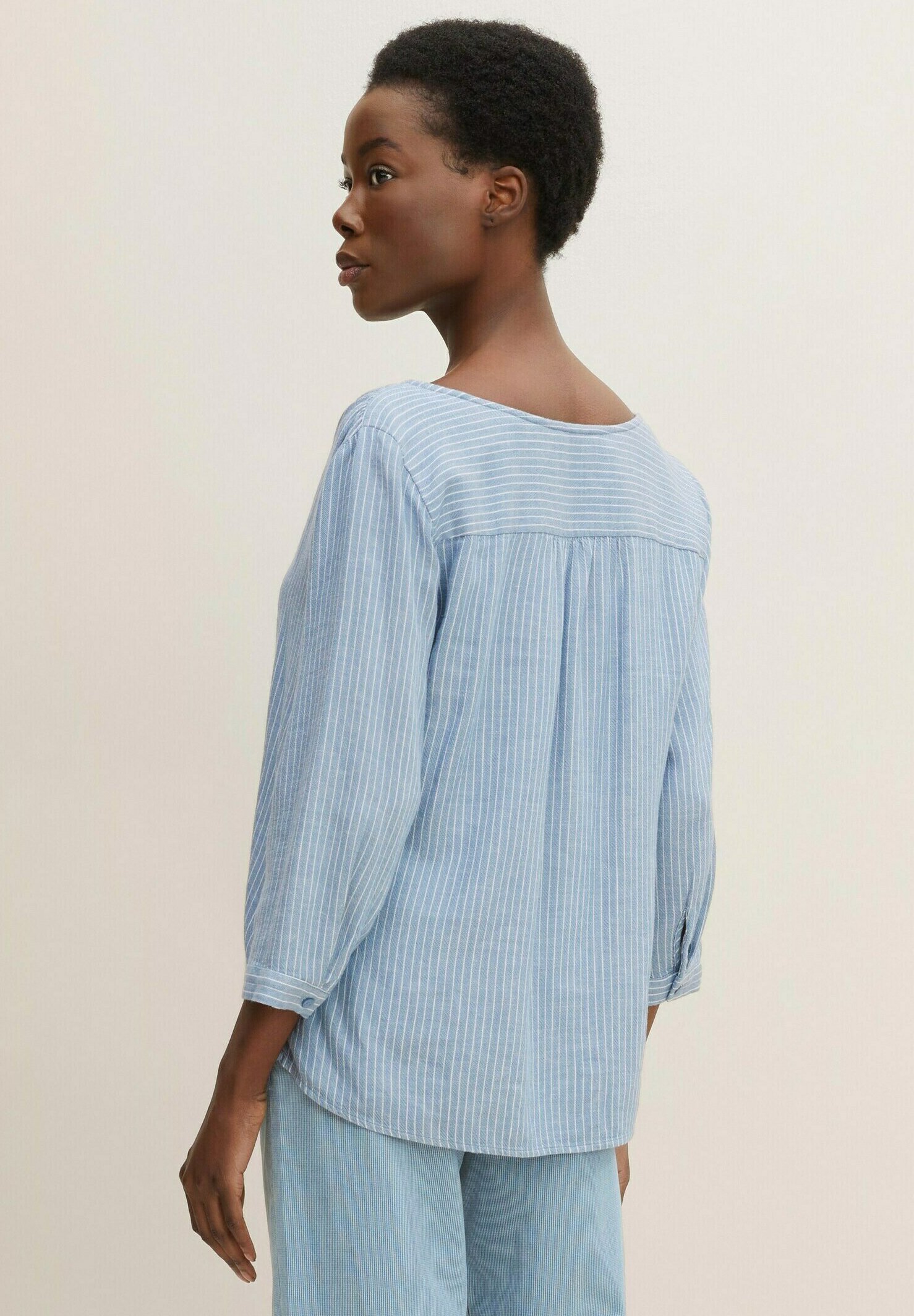 Tom tailor bluse blau Outlet